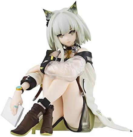 YSTAOZI Anime Game Arknights Kelsey PVC Figure Toy, 3.9 Inch Anime Action Figures Statue for Car and Desktop Ornaments