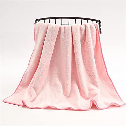Toalla de baño de terciopelo coral ZHCHAO absorbente y gruesa para el hogar 6