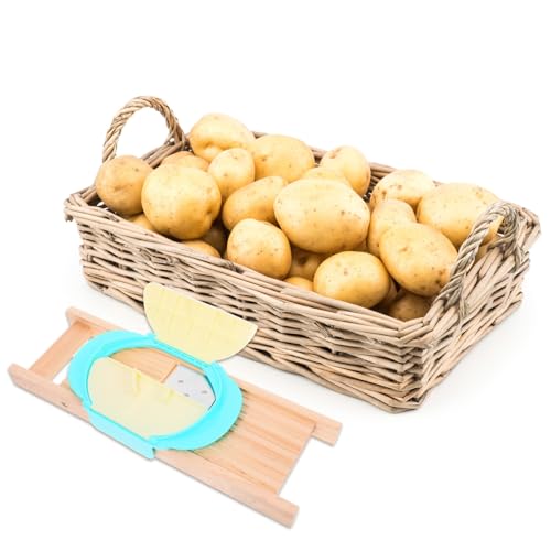 Cortadora manual de vegetales Lurrose 35 cm con protector de dedos miniatura 5