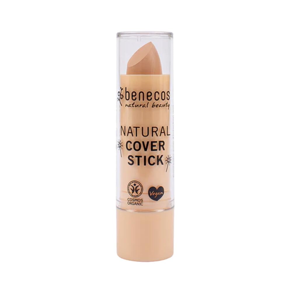Benecos Bio Natural Cosmetics - Cover Stick - High Covering Power - Talkfree - Vegan - Vanilla - 4,5g