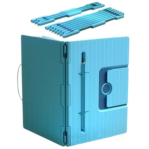 Organizador para cuaderno de hombres y oficina con compartimento expandible