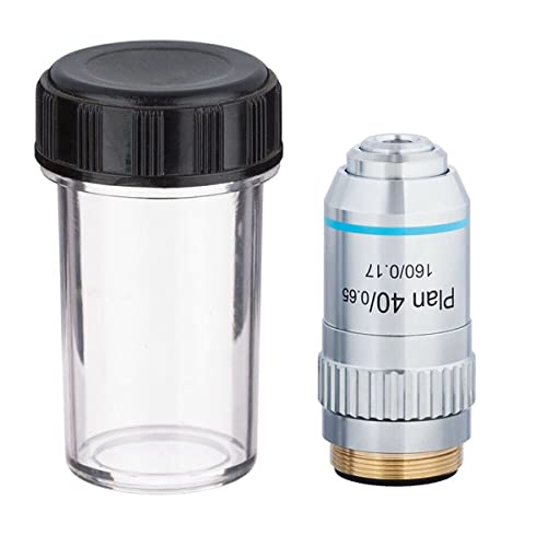 Microscope Microscope Plan Achromatic Objective Lens 4X 10X 20X 40X 100X Objectives 20.2 RMS Thread(40X)