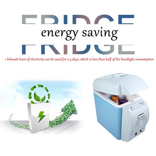 MELLYD Draagbare koeler voor auto, 7,5L, auto 12v, geluidsarme koeler, met koel- en verwarmingsfunctie auto mini-koelkast, auto koelkast geschikt voor reizen - Image 4