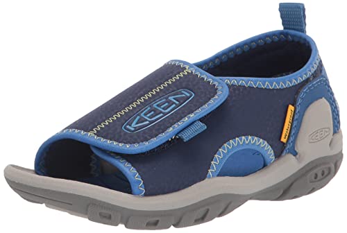 KEEN Unisex Kinder-Sandale Knotch River mit offenem Zehenbereich,...