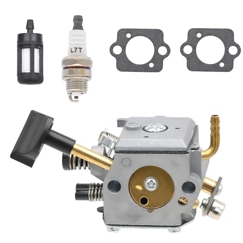 FitBest Carburetor Kit for Stihl BR340 BR380 BR400 BR420 Backpack Blowers – Replaces OEM 4203-120-0601 – Includes Fuel Filter, Spark Plug & Gaskets