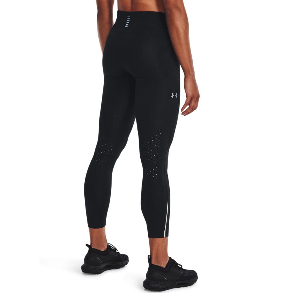 Under Armour Women's Fly Fast 3.0 Ankle Tights, Black (001)/Reflective, Small