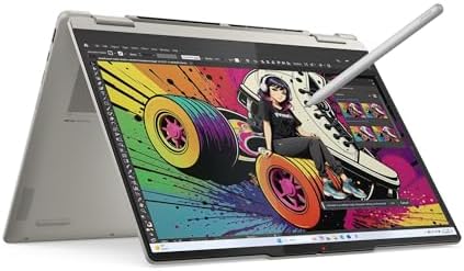 Lenovo Yoga 7 2-in-1 14AKP10 | AMD Ryzen 7-350 | 14" WUXGA (1920x1200) OLED | AMD Radeon™ 860M Graphics | 32GB DDR5 RAM | 1TB SSD | FreeDOS | Dokunmatik Ekran | 83JR00ADTR - Görsel 1