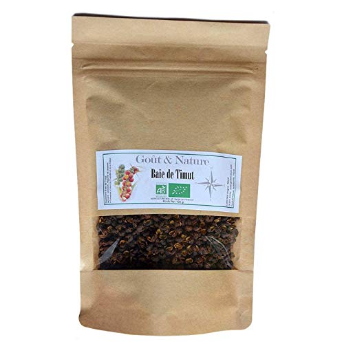  100 gr baie de Timut Bio, culture biologique c...