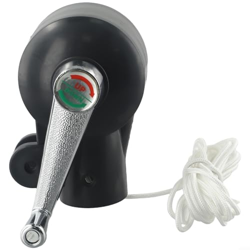 Jayruit Accessoires de parasol de terrasse, supports de rechange robustes avec manivelle, pièces de rechange pour parasol d'extérieur, J4OK9DI366389R890K10L1O