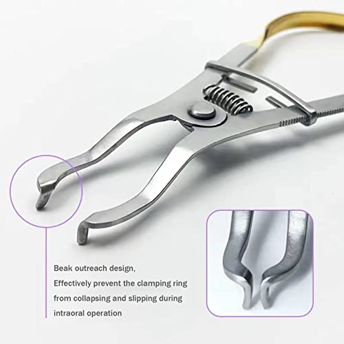 1 Kit/Box Sectional Matrix System, A4 Dental Matrix Set With Matrix Bands Wedge Knife Clamping Ring Dental Pliers, Orthodontic Accesorios Dentistry Material Tools (A4 Set) #TOP7