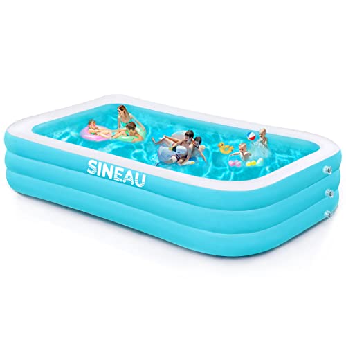 SINEAU Inflatable Pool for Kids and Adults