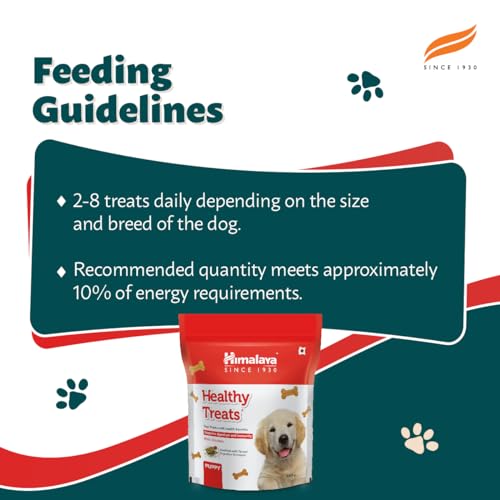 Himalaya Healthy Treats for Puppies | Chicken | 900g | With Ashwagandha & Fennel Seeds | Tasty & Nutritious Puppy Snack