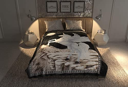 New Solaron King Size Unicorn Korean Mink Blanket