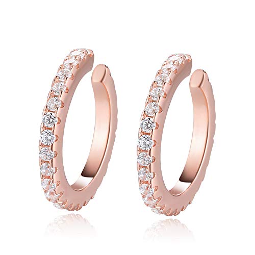 Orecchini a Cerchio Argento 925 Placcato in Oro