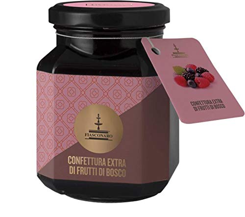 Wild Berry Fruit Spread - Fiasconaro Frutti di bosco Jam (360 grams)