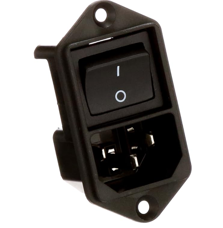 4302.2001, AC Power Entry Modules Screw-ON 2-Pole