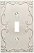 Franklin Brass W35070V-SN-C Classic Lace Single Switch Wall Plate/Switch Plate/Cover (3 Pack), Satin Nickel