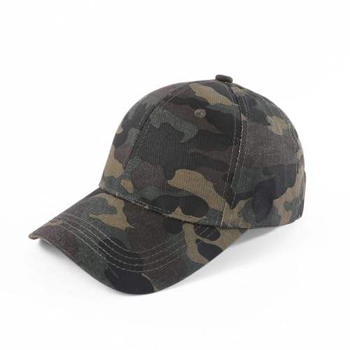 Bella Accessori Cappello Baseball Uomo Mimetico – Berretto Sportivo Regolabile in Cotone – Cappellino Casual per Outdoor, Escursionismo, Pesca, Caccia, Primavera Estate Modello B