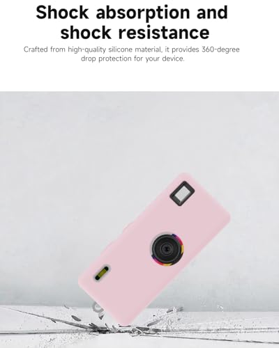 Funda de silicona para cámara Kodak CHARMERA con protector miniatura 3