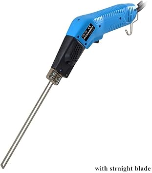 110V Electric Foam Cutter Knife Sponge Peral Foam Cutting Tool Groove Slotting Air-cooling Hot Heat Cutter Kit Blades (Air-cooled cutter)
