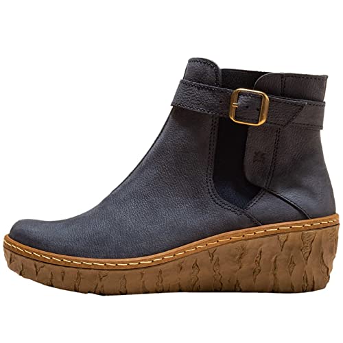 Bottines El Naturalista N5133 Pleasant Brown-Black Myth Yggdrasil femme
