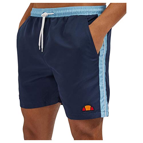 Ellesse Badehose Herren Genoa Swim Short Blau Navy, Größe:M
