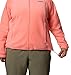 Columbia Womens Benton Springs Full Zip Fleece Jacket, Alpenglow, Medium