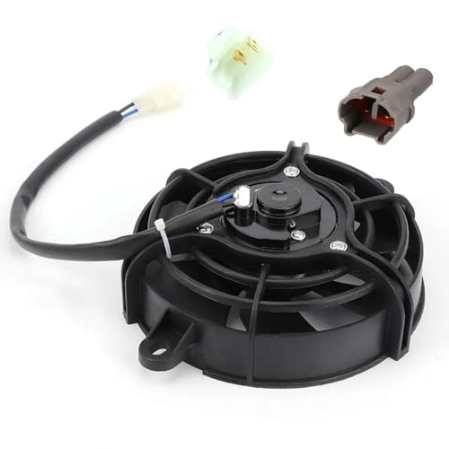 オートバイの冷却ファン オイル クーラー エンジンのラジエーター M16 の臨時雇用者スイッチ 12V のための 150cc-250cc 四輪バギー のためのクォードのため 冷却ファン ラジエータ(TYPE D)