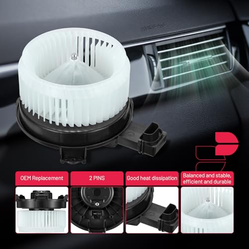 Image of BDFHYK AC Heater Blower Motor Fan 700260 Compatible with Acura ILX RDX, Compatible with Honda Accord Civic CR-V, Compatible with Infiniti M35h M37 M56 Q70 Q70L, HVAC Blower Motor Assembly for PM4038