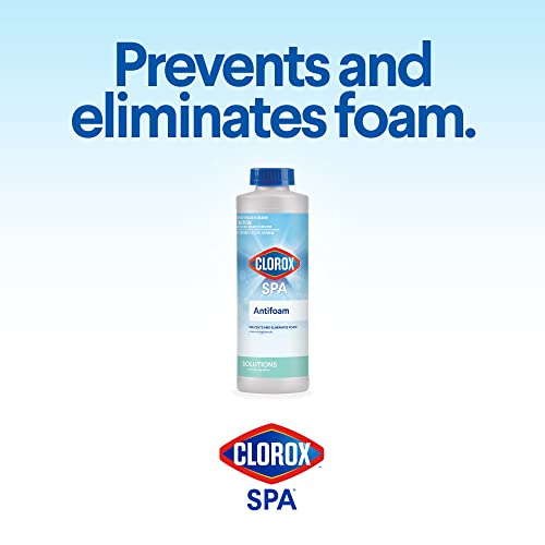 Clorox Pool&Spa Spa Water Antifoam, Eliminates & Prevents Foam in Spa Water...