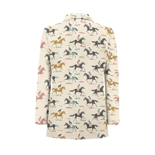 Men's Casual One Button Suit Blazer with Pockets Notch Lapel Unlined Sport Jacket Lightweight Slim Fit Business Suit4