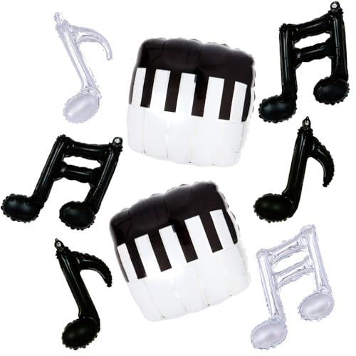 Piano & Music Note Balloons for Party Decorations