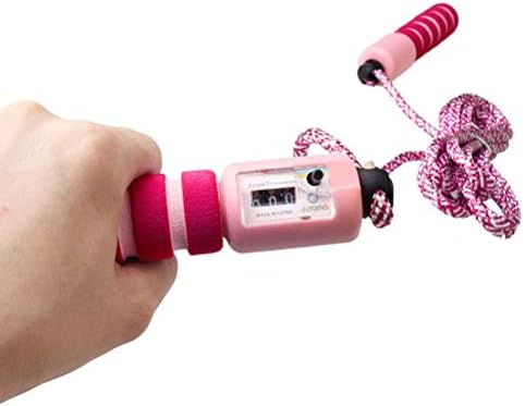 nuoshen Children Jump Rope with Counter, Adjustable Kids Skipping Rope Jump Speed Rope for Boys Girls Fitness & Exercise