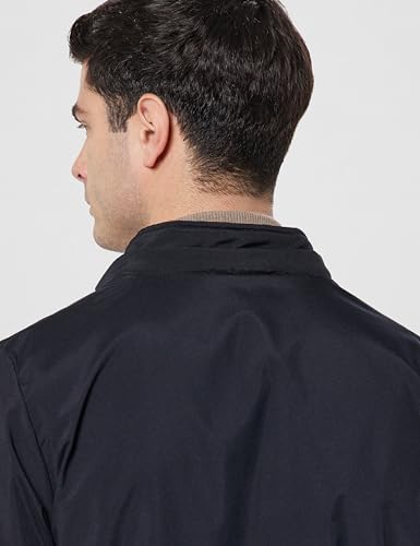 Image of Qube By Fort Collins Men's Polyester Standard Length Regular Fit Reversible Winter Jacket with Ribbed Cuffs & Hood - Warm, Stylish & Versatile