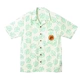 [HESUIT] あつまれ どうぶつの森 シャツ メンズ 半袖シャツ 半袖 冷感 夏服 ワイシャツ 大きい サイズ ビジネス 快適な軽い シンプル カジュアル 春 夏 秋 かっこいい ワイシャツ S-3XL