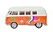 Volkswagen Bus T1 1963 VW Modelo de metal con motor de tracción Coche de juguete hippie juguete 3 variantes Welly 19 Imagen de Volkswagen Bus T1 1963 VW Modelo de metal con motor de tracción Coche de juguete hippie juguete 3 variantes Welly 19