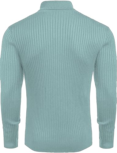 Image of NORTHWIND Men's High Turtle Neck Cotton T-Shirt