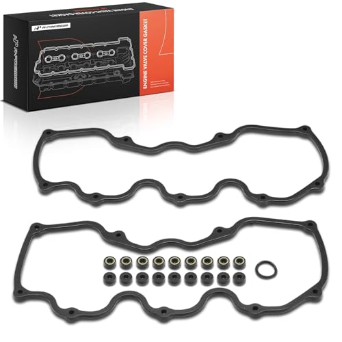 A-Premium Engine Valve Cover Gasket Set Compatible with Nissan Frontier 1999-2004, Pathfinder 1987-2000, Maxima, Xterra, 200SX, 300ZX, D21, Pickup, Quest & Infiniti M30, QX4 & Mercury Villager