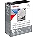 Toshiba X300 10TB Performance & Gaming 3.5-Inch Internal Hard Drive - CMR SATA 6 GB/s 7200 RPM 256 MB Cache - HDWR11AXZSTA