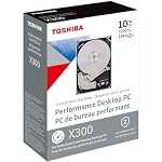 Toshiba X300 10TB Performance & Gaming 3.5-Inch Internal Hard Drive - CMR SATA 6 GB/s 7200 RPM 256 MB Cache - HDWR11AXZSTA - Image 4