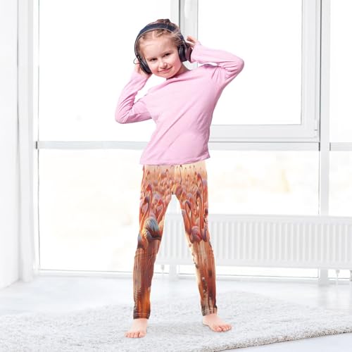 Toddler Girls Leggings Printed Yoga Pants Leggings Many Flamingos for Kids4