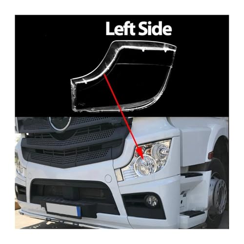 Coque de phare avant Benz Actros MP4 côté gauche LENTLY - 2