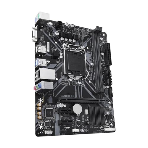 QWEOWW Placa Madre Fit For Gigabyte Prime H310M S2. Compatible con Intel LGA-1151 DDR4 2666 MHz, SATA 6 Gbps.