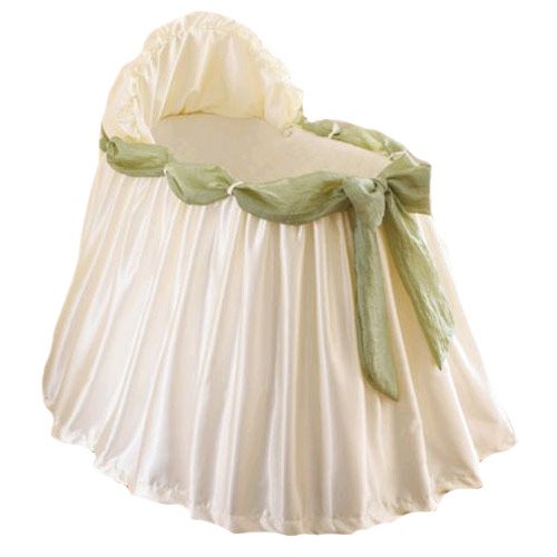 BabyDoll Swag Liner/Skirt and Hood, Green Sash