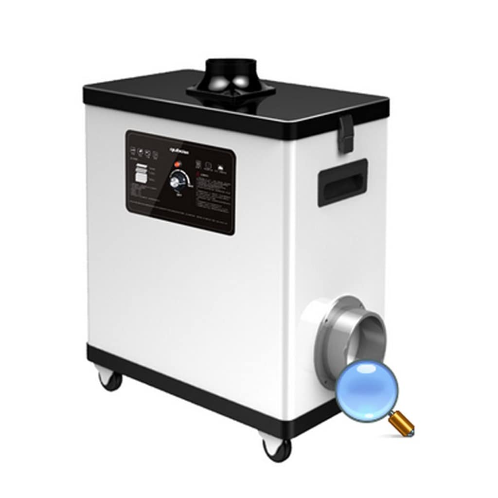 Soldeerdampafzuiger Rookvanger met tafelklem, desktop rookzuigerverwijderaar LED-lamp, filters Soldeerdampverwijderaar voor doe-het-zelf laswerk Soldeerwerk