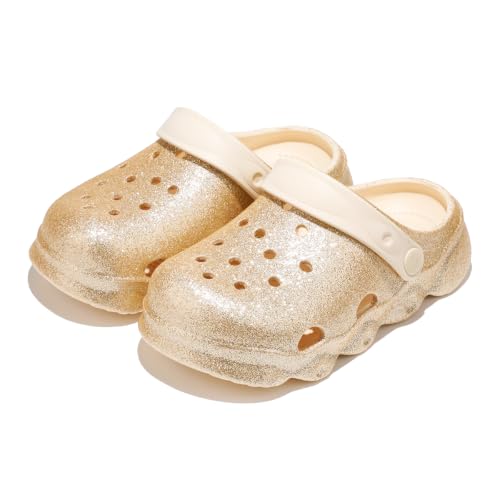 Image of Girls' Clogs for Toddlers & Kids Lightweight Garden Shoes Breathable Slip-on Slides Sandals Slippers Children's Beach Water Shoes