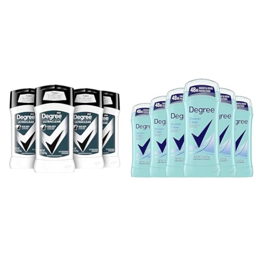 Degree Men 72-Hour Antiperspirant Deodorant Pack of 4 and Degree Women 48-Hour Antiperspirant Deodorant Pack of 6 - 2