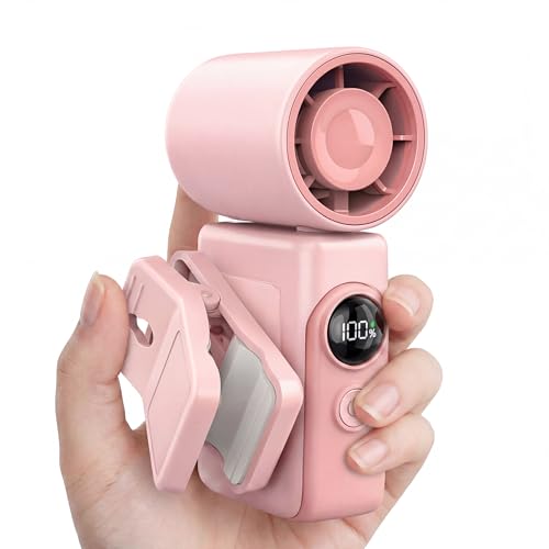 AeroVibes Portable Handheld & Clip-On Fan, 4 Speeds,Mini Fan - image 1