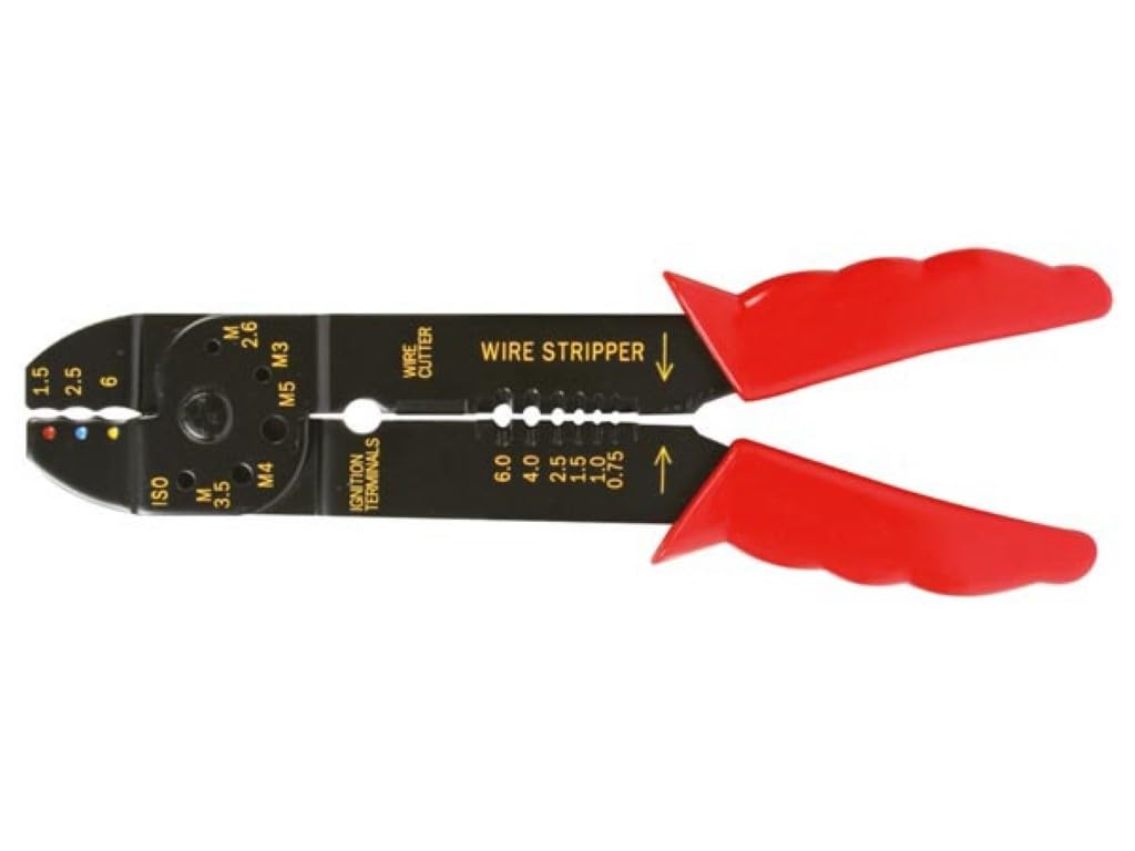Velleman 3696L pinza crimpatrice per veloce di corda, lunghezza: 250 mm
