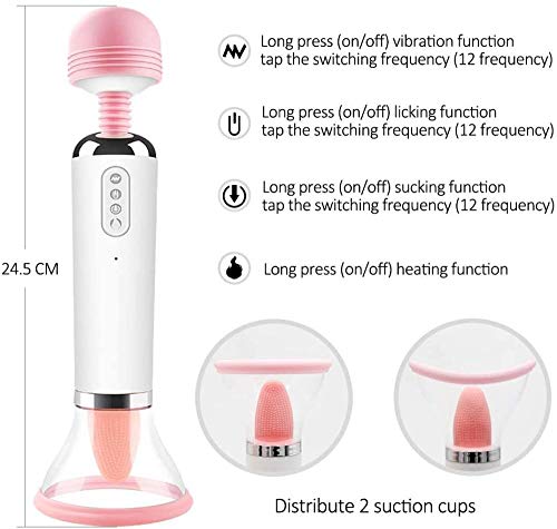 Oral Tongue Licking Vibrate Toy 12 Speed Oral Tongue Simulator Clitorial Sucking Toy